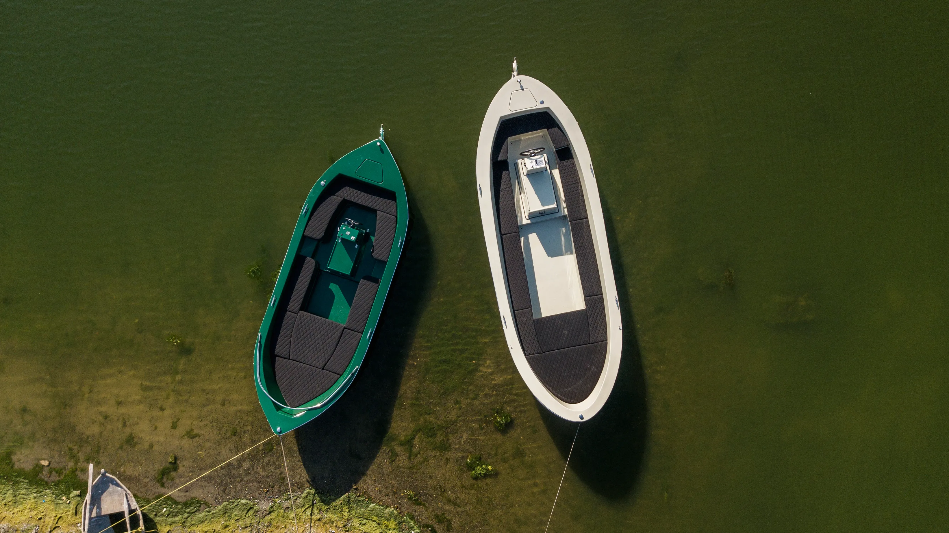 Water Rovers aan de steiger